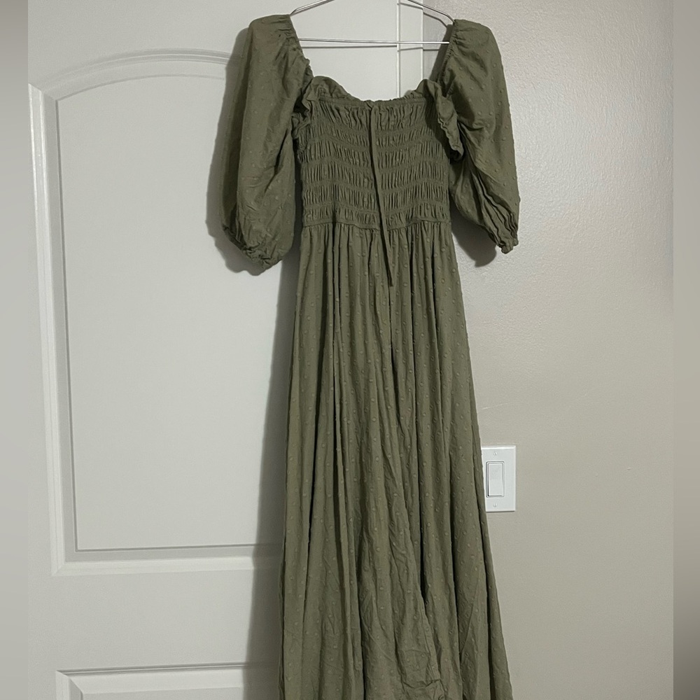 Summer Half Sleeve Cotton Ruffled Vintage Elegant Backless Flowy Long Dresses